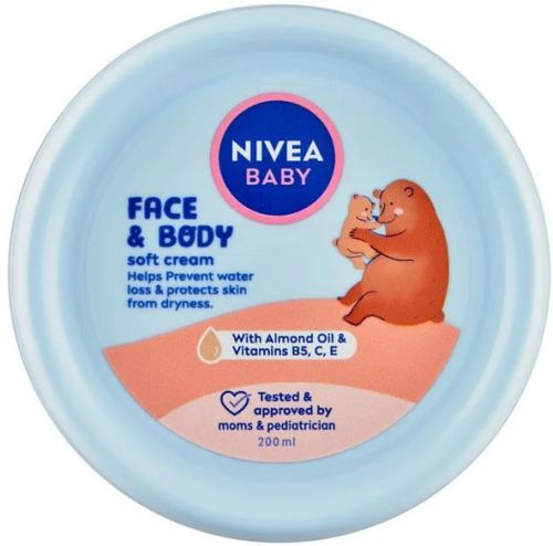 Nivea Baby krm soft 200 ml